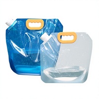 Sachets Doypack Transparents Recyclables avec Bec Verseur en PE pour l'Emballage de Bière et de Boissons Pétillantes (Matériau PET/PE)