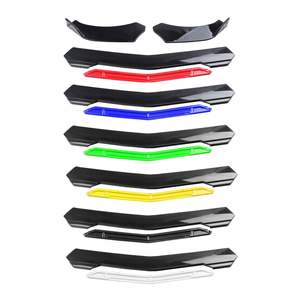 Kit de carrosserie universel pour pare-chocs avant de voiture, spoiler, diffuseur, lèvre pour <span class=keywords><strong>Ford</strong></span> <span class=keywords><strong>Focus</strong></span> RS ST, Fiesta MK6 MK8, Mondeo, Fusion - Product Image 5