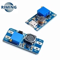 New and Original MT3608 DC-DC Booster Module Adjustable Power 2-24V up 5/9/12/-28V