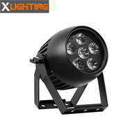 Le pair sans fil peut par batterie 6x18W RGBWA UV 6IN1 ip65 imperméable à l'eau conduit par led
