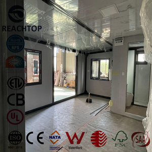 Maisons en conteneur à bas <span class=keywords><strong>prix</strong></span> maison préfabriquée extensible de 40 pieds restaurant en conteneur modulaire de luxe maison en conteneur en acier au <span class=keywords><strong>maroc</strong></span> - Product Image 2