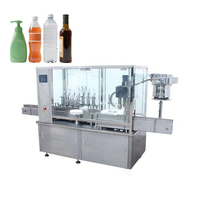 Machine de remplissage de bouteilles à rouleau de parfum d'huile essentielle automatique Ligne de production de bouchage de remplissage de bouteilles déodorantes à 4 têtes
