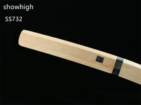 Espada Katana Hamon T10 Hecha a Mano con Saya de Madera de Haya SS732