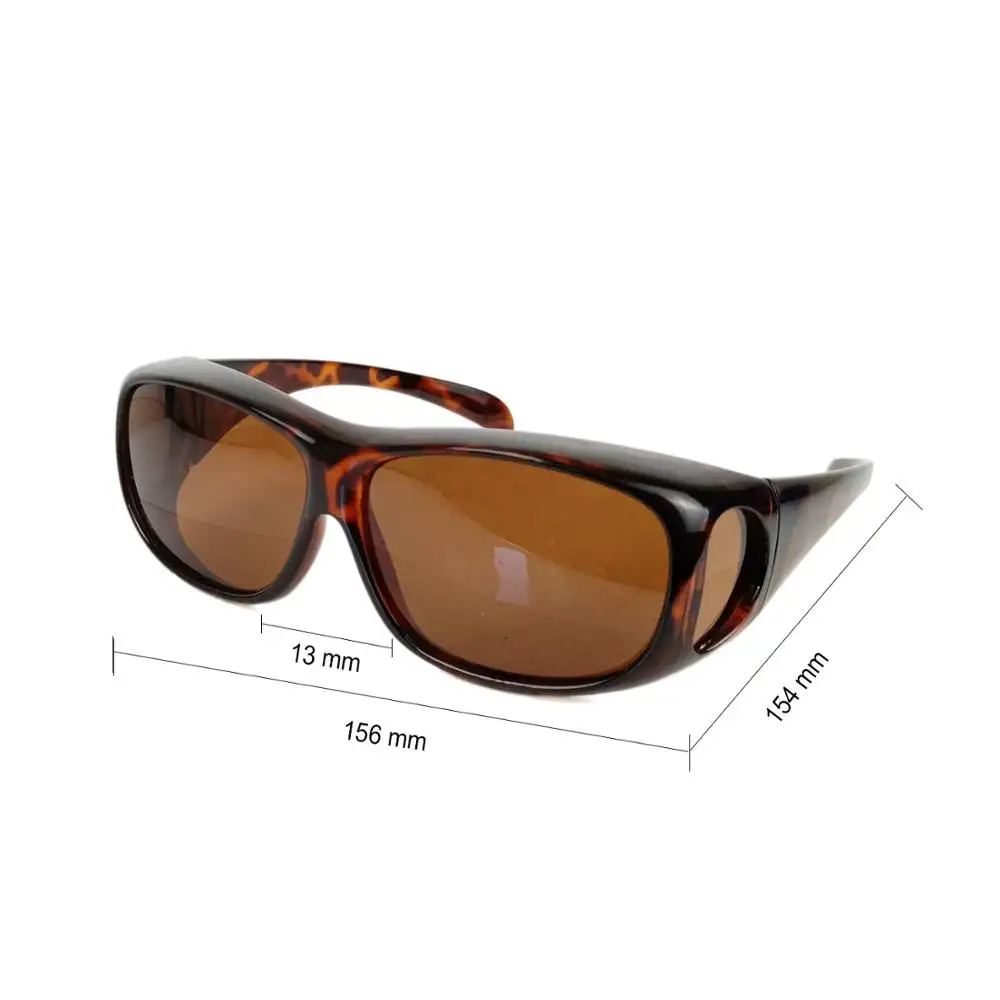 Sunglass BTI-14D-LZ0002 Vissen gepolariseerde zonnebril voor zowel mannen en vrouwen (B15)