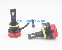 Bombilla LED para Faros Delanteros F3C Canbus, Chip Personalizado G-XP, DC9-32V, 10000LM, IP65, Resistente al Agua, H4 H7 H11, Actualización de Iluminación Automotriz