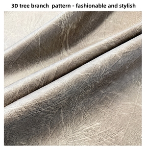 Çevre Dostu Çizilmez Sentetik Yapay Bronz Süet Suni Deri Kumaş - Product Image 5