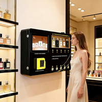 Máquina expendedora de perfumes en venta, dispensador de perfumes en aerosol, mini máquina expendedora de colonias pequeña