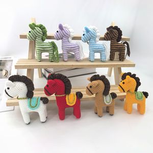 Pendentif de voiture en forme de poney « Que vous vous enrichissiez instantanément », fait main au <span class=keywords><strong>crochet</strong></span>, pour votre année de <span class=keywords><strong>naissance</strong></span> - Product Image 2