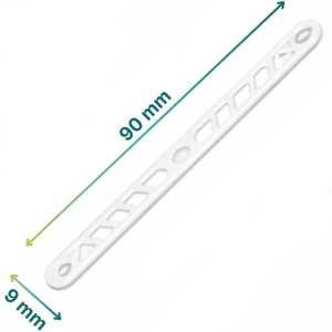 Set di posate in plastica Palucart riutilizzabili trasparenti, forchetta, coltello, tovagliolo, 500 pezzi - Product Image 2