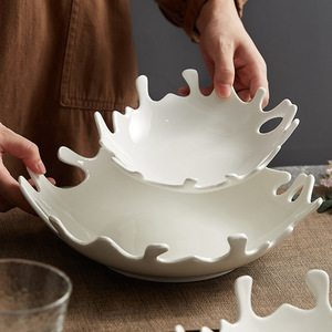 Vajilla moderna en forma de <span class=keywords><strong>Coral</strong></span> para el hogar, diseño creativo, juego de cuchara de Metal de madera desechable, fiestas sostenibles, restaurantes - Product Image 4