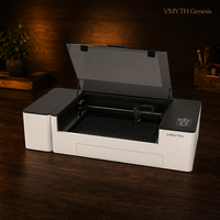 Graveur et découpeur laser CO2 Vmyth Genesis-C 60W, machine de bureau 500*300mm pour bois, acrylique, cuir, métal, verre, neuf