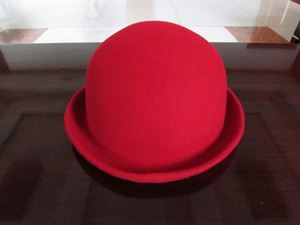 Sombrero de Copa Clásico R101 de Fieltro 100% Lana con Borde Enrollado para Fiesta para Mujer - Product Image 6