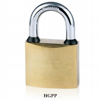 Cadenas en fer de type arc, plaqué or, chrome et nickel, robuste, antivol, étanche, à clé, pour portail, porte, entrepôt, vente en gros