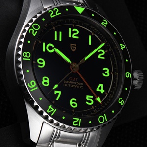 Reloj de Pulsera PAGANI DESIGN, Último Modelo, para Hombre, Automático, Mecánico, Analógico, Luminoso, de Moda, para Negocios, con Correa de Acero Inoxidable y Cierre Plegable - Product Image 5