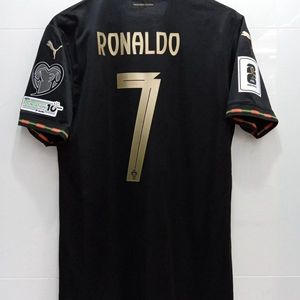 เสื้อแข่งโปรตุเกส โรนัลโด้ ปี 2026 รุ่นนักเตะ พิมพ์หมายเลข 7 แขนสั้น ผ้าโพลีเอสเตอร์/โมดอล สำหรับแฟนบอล - Product Image 4