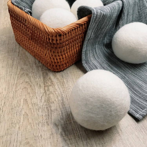 Balle de lavage Mofelt respectueuse de l'environnement en 100% laine de Nouvelle-Zélande, 40g, 3+ grises, pour le séchage - Product Image 4