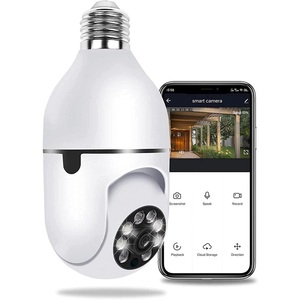 Caméra IP Wifi 2Mp HD 1080p avec support E27 et application pour smartphone - Product Image 1
