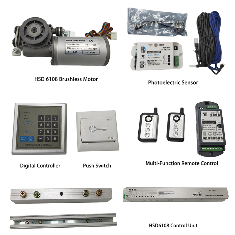 Экономичная Одиночная раздвижная дверь, бесшумная Индукционная автоматическая дверь с бесщеточным двигателем постоянного тока