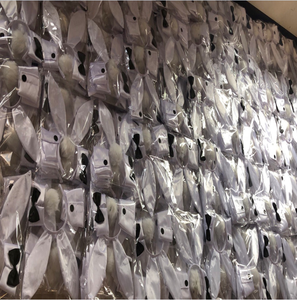 Cosplay kustom kostum kelinci Satin seksi Aksesori telinga kelinci ikat kepala kerah manset dan ekor 4 buah Set - Product Image 5