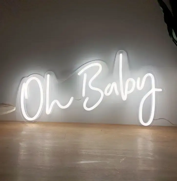 Prodotto di Drop shipping oh baby insegna al neon acrilica