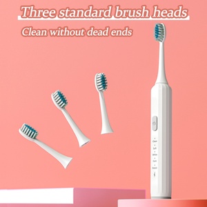 Cepillo de Dientes Eléctrico Portátil de Alta Calidad para Viajes, Cepillo de Dientes Recargable con Cerdas Suaves Antibacterianas para Adultos, para el Hogar y Viajes - Product Image 3