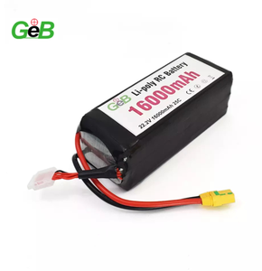 Pabrik Kualitas Tinggi Pack Baterai Isi Ulang 6S 22.2V 25C 16000Mah Lipo Baterai Lithium Pack untuk Graphene Rc Mobil Drifting - Product Image 1