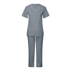 Respirant 2025 mode Style infirmières uniforme 110 <span class=keywords><strong>g</strong></span> tissu haut et pantalon costume d'allaitement ensemble pour infirmière et médecin avec prix d'usine - Product Image 3