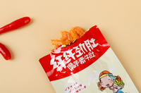 Snacks Picantes Chinos de Konjac, Comida Vegana, Comida Instantánea, Cajas de Papel Personalizadas o Bolsas Verticales