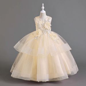 Le ragazze del fiore di estate vestono rosa <span class=keywords><strong>abiti</strong></span> lunghi <span class=keywords><strong>da</strong></span> damigella d'onore <span class=keywords><strong>per</strong></span> le bambine vestiti <span class=keywords><strong>da</strong></span> principessa <span class=keywords><strong>per</strong></span> bambini <span class=keywords><strong>cerimonia</strong></span> di nozze abito <span class=keywords><strong>da</strong></span> festa di nozze - Product Image 6