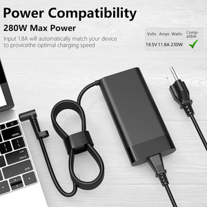 Adaptador Delgado de 230W 19.5V 11.8A para Portátiles HP 15 16 Victus 16 Gaming, M41303-<span class=keywords><strong>001</strong></span> M35733-<span class=keywords><strong>001</strong></span> TPN-DA10 TPN-LA21, Fuente de Alimentación - Product Image 4