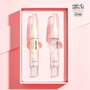 SAGALAGA Stylo transparent 1 ml avec <span class=keywords><strong>sérum</strong></span> hydratant et dissolvant de cuticules, kit de manucure, huile à cuticules biologique au parfum intense - Product Image 5