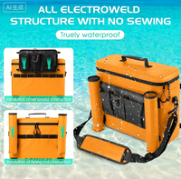 ODM/OEM Glacière portable étanche de 10 litres en matériau PEVA, accessoire pour dossier de siège de kayak, pour kayak, plage et camping