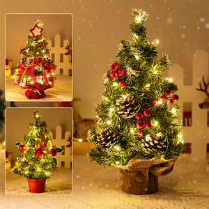 Petit <span class=keywords><strong>sapin</strong></span> <span class=keywords><strong>de</strong></span> Noël, mini décorations <span class=keywords><strong>de</strong></span> bureau pour la maison - Product Image 3