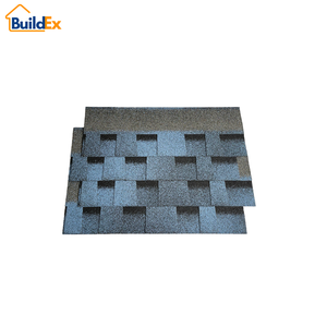 Bardeaux de toiture en asphalte <span class=keywords><strong>noir</strong></span> charbon à <span class=keywords><strong>double</strong></span> couche de conception moderne standard américaine, épaisseur de 5,2 mm pour les tuiles de toiture résidentielles - Product Image 6