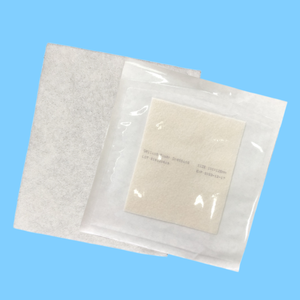 Pansement hydrofibre CMC certifié ISO, tampon adhésif stérile pour le soin des plaies d'escarres, consommables médicaux - Product Image 1
