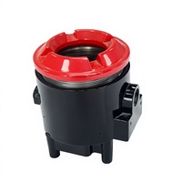 Boîtier de dissipateur thermique en aluminium usiné CNC OEM Chine, anodisé noir/blanc, pour amplificateur, contrôleur, objectif d'appareil photo