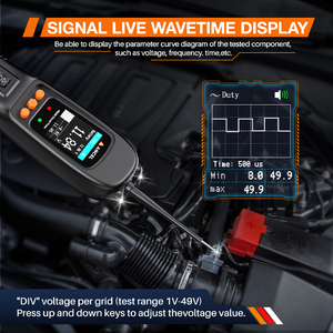 ANCEL PB500 araba pil <span class=keywords><strong>Test</strong></span> cihazı 12V/24V güç probu devre <span class=keywords><strong>Test</strong></span> aleti kiti elektrik entegre otomatik akü sistemi teşhis testi - Product Image 5