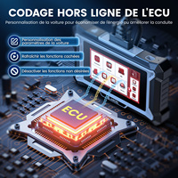 Herramienta de Diagnóstico ANCEL DS160, 28 Funciones de Reinicio, Función Completa, Escáner OBD2 para Porsche, Benz, KIA, Ford