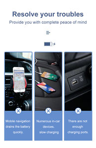 Type-C adapter USB-C origineel PD 45W 15W dubbele USB adaptief voor Samsung snellader S23 S25 S24 Ultra Z Fold <span class=keywords><strong>2</strong></span> <span class=keywords><strong>3</strong></span> 4 autolader - Product Image 5