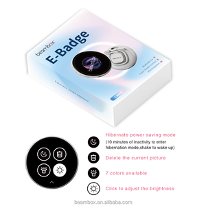 Badge électronique dynamique Kawaii intelligent AI Beambox avec écran tactile HD IPS 360x360 283PPI 1,8 pouces 500mAh 8-16h – Idéal pour Noël - Product Image 5