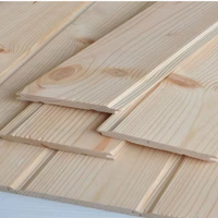 Meilleures ventes d'usine : Panneaux muraux intérieurs en bois abordables en cèdre rouge naturel, épicéa, chêne rouge, chêne blanc et pruche
