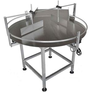 Máquina de llenado y desenredado rotatorio de botellas para cinta transportadora, clasificación de botellas redondas para mesa giratoria y desenredado - Product Image 1