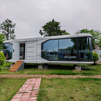 Casa Cápsula Espacial, Hotel Móvil Portátil de Lujo, Vivienda Prefabricada Lista para Enviar