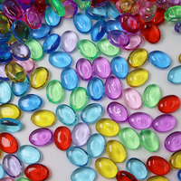 500 pièces Hongzhi acrylique gemmes diamant jouet accessoires pas de trou perles en plastique gemmes pour Vase Filer mariage maison Table décoration