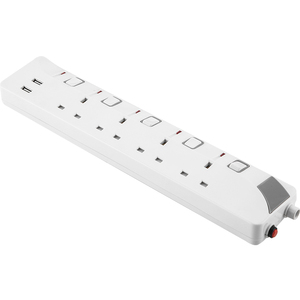 <span class=keywords><strong>Prise</strong></span> d'extension De <span class=keywords><strong>Singapour</strong></span> avec USB - Product Image 2