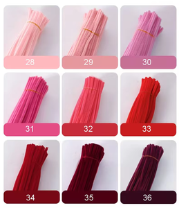 Ingrosso 8mm Scovolini in ciniglia per artigianato, 100 pezzi/confezione, Set a forma di cartone animato - Product Image 5