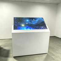 Afficheur numérique OLED personnalisable de 55 pouces, résolution 1920x1080, écran transparent pour la publicité dans les centres commerciaux, les métros