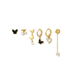 <b>Crystal</b> <b>Earrings</b> Model E450-E260-0663G - Product Image 1