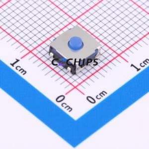 SKRABCE010 Tactile Switch SMD-4P,6.2x6.2mm Switch ( Operating Force: 1.2N )( Switch Length: 6.2mm )( Switch Width: 6.2mm ) - Product Image 1