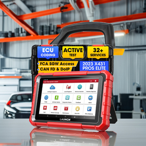 Outil de diagnostic automobile X431 PROS ELITE avec écran LCD 8 pouces Android 10.0 et batterie 6000 mAh pour véhicules OBD2 universels - Product Image 2